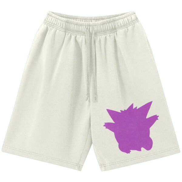 Gengar Shorts, Pokemon Shorts, Anime Shorts, Vintage Shorts