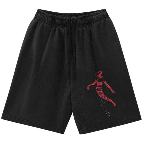 Reze Shorts, Bomb Girl Shorts, Bomb Devil Shorts, Chainsaw Man Shorts, Anime Shorts, Vintage Shorts