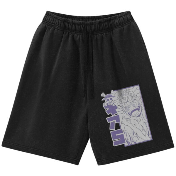 Monkey D Luffy Shorts, One Piece Shorts, Anime Shorts, Vintage Shorts