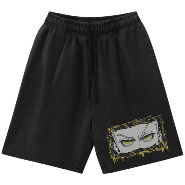 Enjin Shorts, Gachiakuta Shorts, Anime Shorts, Vintage Shorts