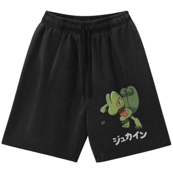 Sceptile Grovyle and Treecko Shorts, Pokemon Shorts, Anime Shorts, Vintage Shorts