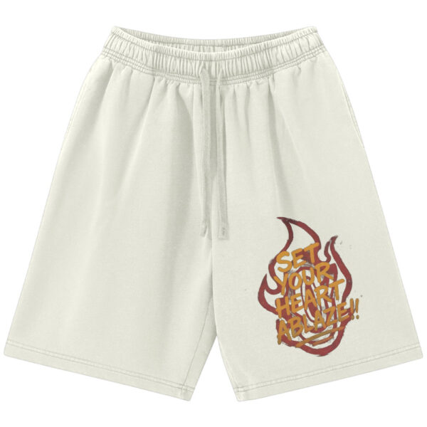 Kyojuro Rengoku Shorts, Demon Slayer Shorts, Anime Shorts, Vintage Shorts