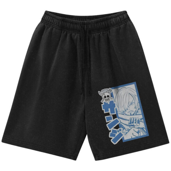 Vinsmoke Sanji Shorts, One Piece Shorts, Anime Shorts, Vintage Shorts