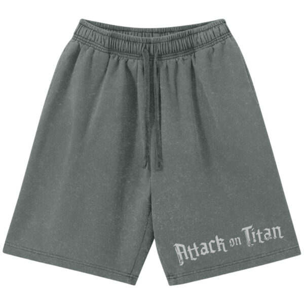 Eren Yeager Shorts, Attack on Titan Shorts, AOT Shorts, Anime Shorts, Vintage Shorts