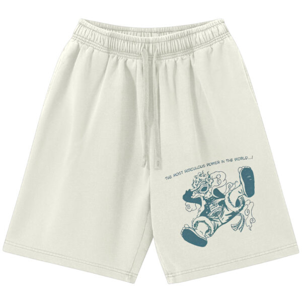 Monkey D Luffy Shorts, One Piece Shorts, Anime Shorts, Vintage Shorts