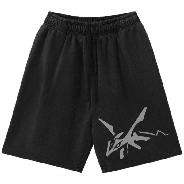 Rayquaza Shorts, Pokemon Shorts, Anime Shorts, Vintage Shorts