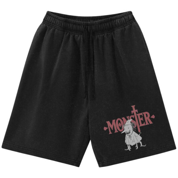 Johan Liebert Shorts, Monster Shorts, Anime Shorts, Vintage Shorts