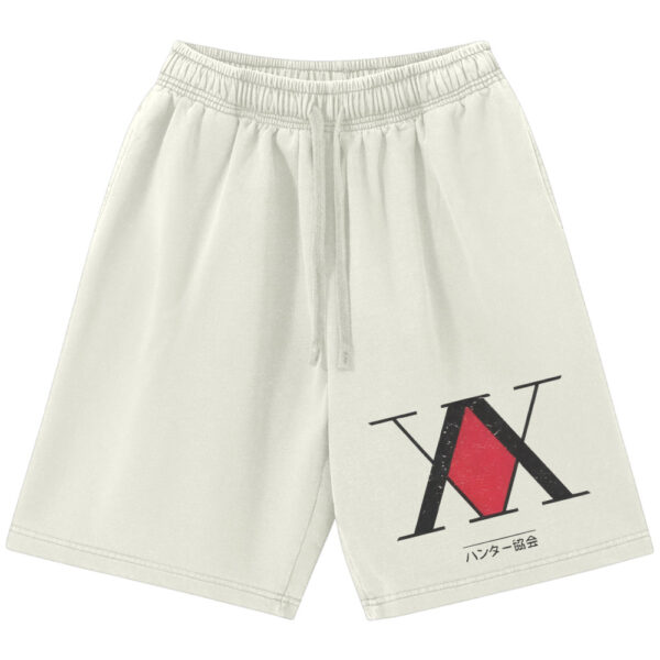 Killua Zoldyck Shorts, Hunter x Hunter Shorts, HxH Shorts, Anime Shorts, Vintage Shorts