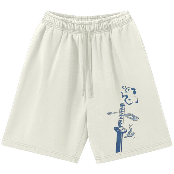 Giyu Tomioka Shorts, Demon Slayer Shorts, Anime Shorts, Vintage Shorts