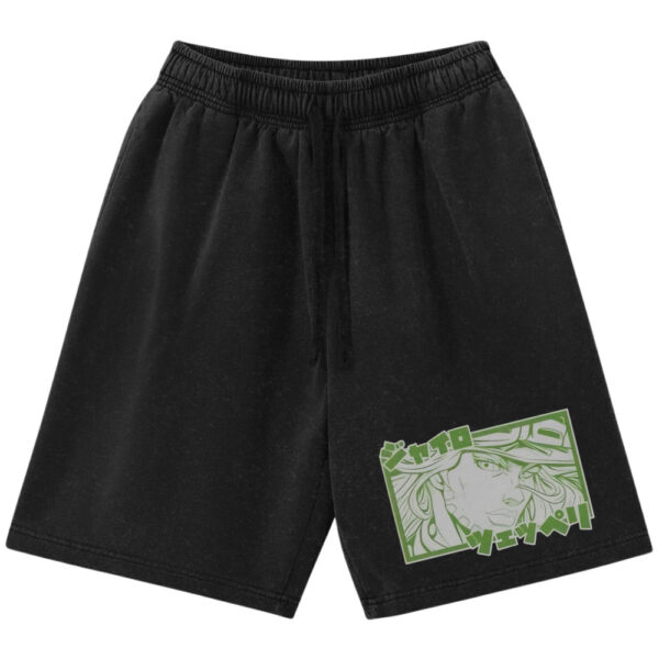 Gyro Zeppeli Shorts, JoJo's Bizarre Adventure Shorts, Anime Shorts, Vintage Shorts