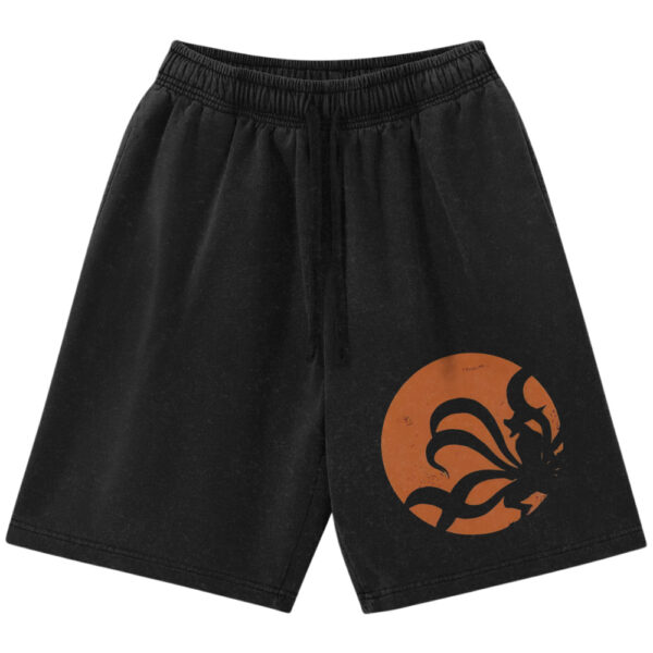 Kurama Shorts, Naruto Shorts, Anime Shorts, Vintage Shorts