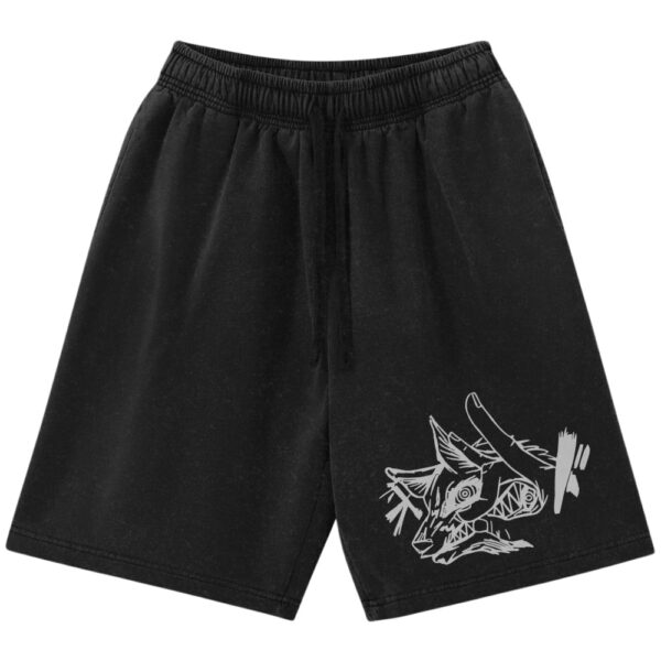 Aki Hayakawa Shorts, Chainsaw Man Shorts, Anime Shorts, Vintage Shorts