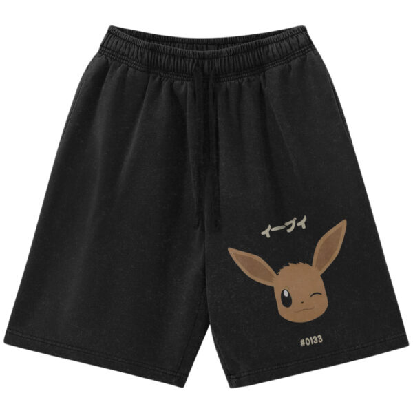 Eevee Shorts, Pokemon Shorts, PKM Shorts, Christmas Shorts, Anime Shorts, Vintage Shorts