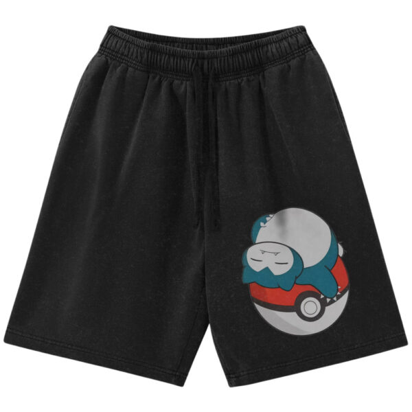 Snorlax Shorts, Pokemon Shorts, Anime Shorts, Vintage Shorts