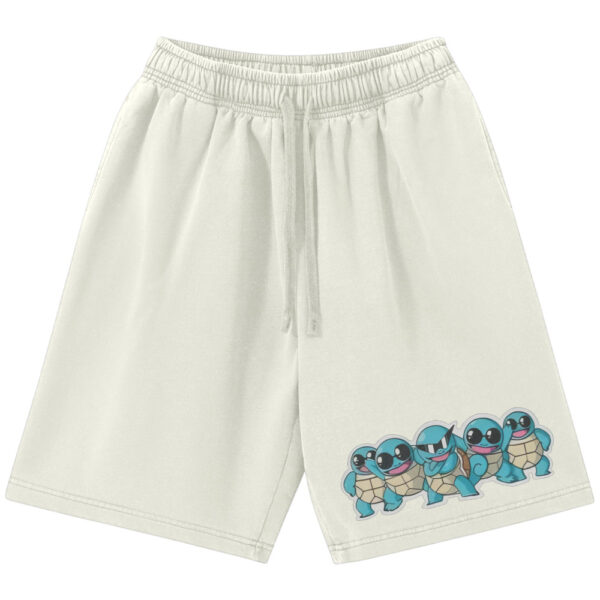 Squirtle Shorts, Wartortle Shorts, Blastoise Shorts, Pokemon Shorts, Anime Shorts, Vintage Shorts