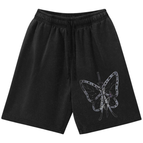 Shinobu Kocho Shorts, Demon Slayer Shorts, Anime Shorts, Vintage Shorts