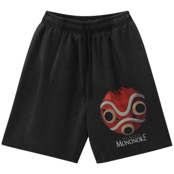 Princess Mononoke Shorts, Studio Ghibli Shorts, Anime Shorts, Vintage Shorts