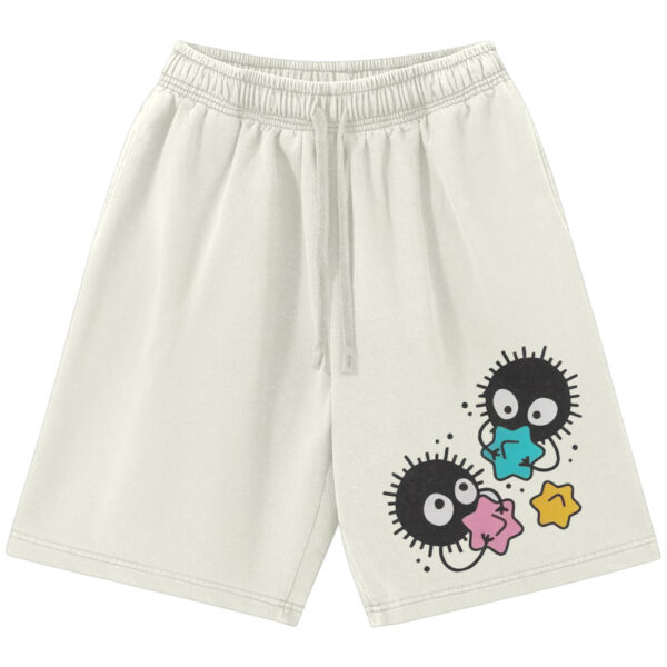 Spirited Away Shorts, Studio Ghibli Shorts, Anime Shorts, Vintage Shorts