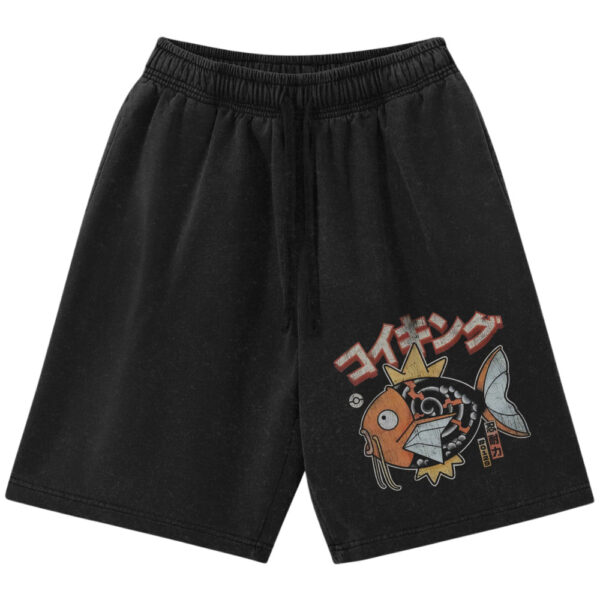 Magikarp Shorts, Gyarados Shorts, Pokemon Shorts, Anime Shorts, Vintage Shorts