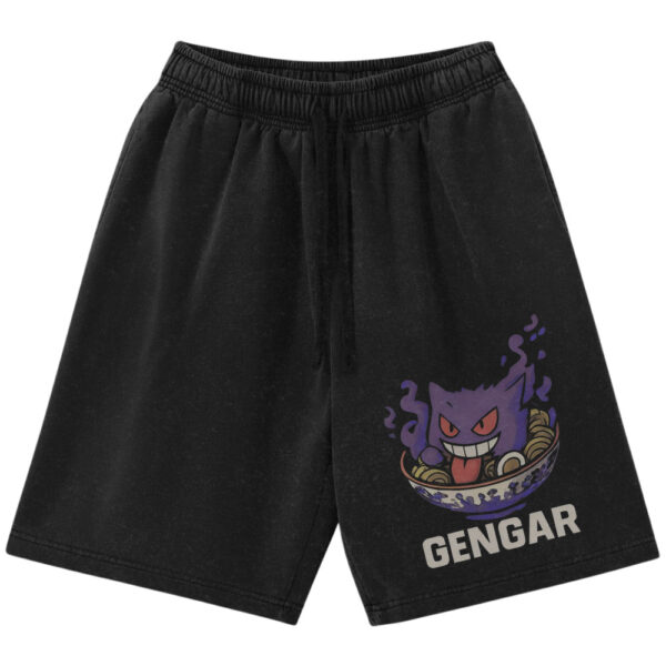 Gengar Shorts, Pokemon Shorts, PKM Shorts, Anime Shorts, Vintage Shorts