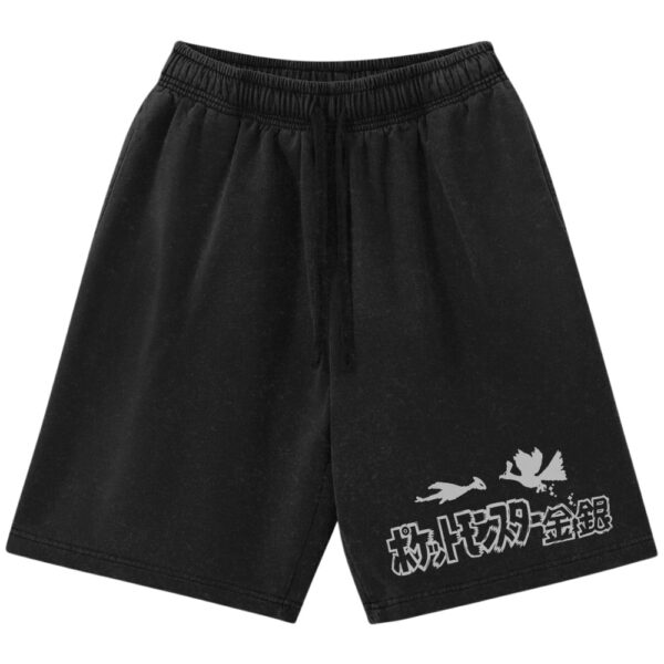 Lugia vs Ho-oh Shorts, Pokemon Shorts, Anime Shorts, Vintage Shorts