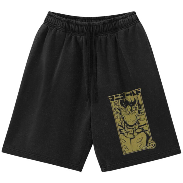 Manigoldo Shorts, Saint Seiya: The Lost Canvas Shorts, Anime Shorts, Vintage Shorts