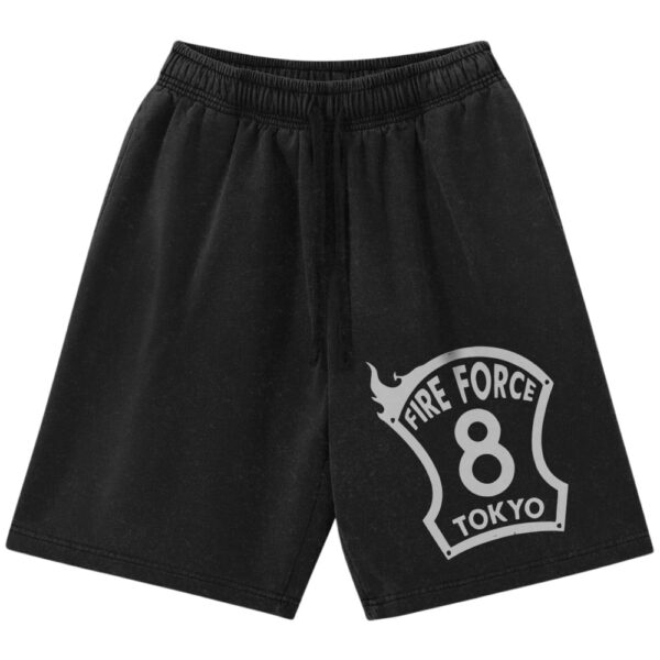 Shinra Kusakabe Shorts, Fire Force Shorts, Anime Shorts, Vintage Shorts