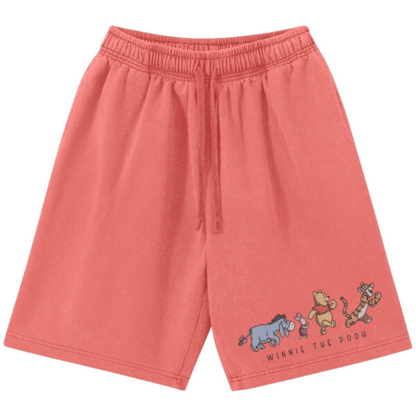 Eeyore Shorts, Tigger Shorts, Rabbit Shorts, Piglet Shorts, Winnie the Pooh Shorts, Animated Shorts, Vintage Shorts - Watermelon, XL