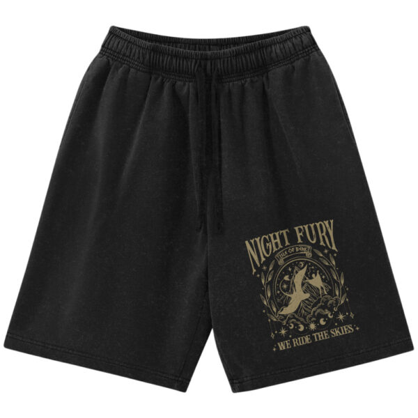 Toothless Shorts, Night Fury Shorts, How to Train Your Dragon Shorts, Animated Shorts, Vintage Shorts