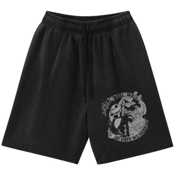 Oogie Boogie Shorts, The Nightmare Before Christmas Shorts, Animated Shorts, Vintage Shorts