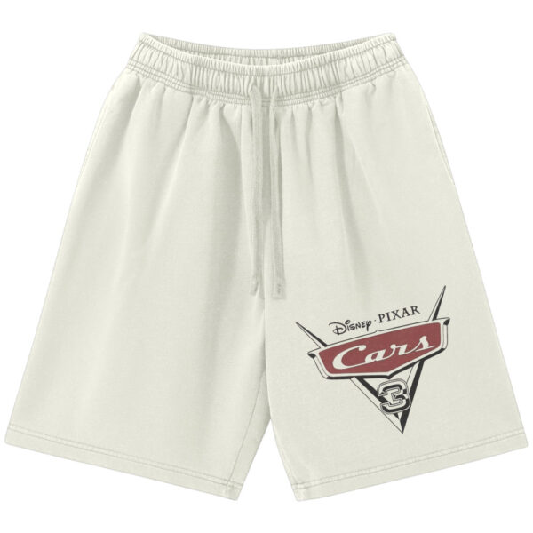 Lightning McQueen Shorts, Cars Shorts, Animated Shorts, Vintage Shorts