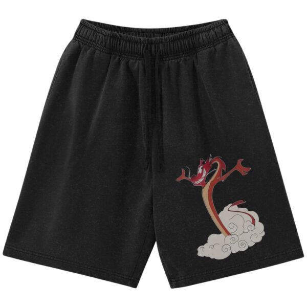 Mushu Shorts, Mulan Shorts, Animated Shorts, Vintage Shorts
