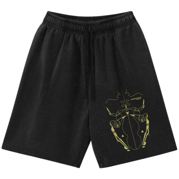 Sandevistan Shorts, Cyberpunk Shorts, Game Shorts, Vintage Shorts