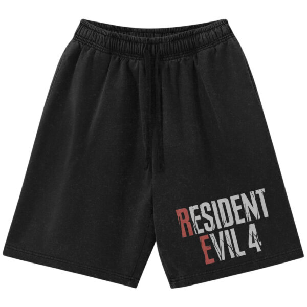 Leon Scott Kennedy Shorts, Resident Evil Shorts, Game Shorts, Vintage Shorts