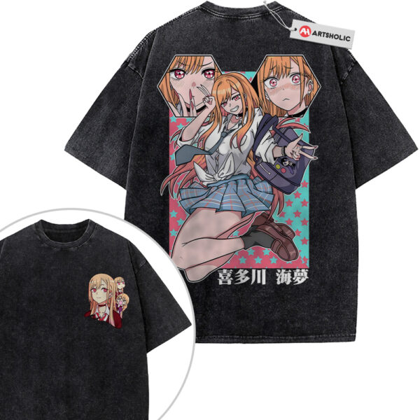 Marin Kitagawa Shirt, My Dress-Up Darling Shirt, Anime Shirt, Vintage Tee 2-Sided