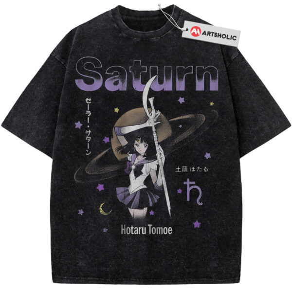 Hotaru Tomoe Shirt, Sailor Saturn Shirt, Sailor Moon Shirt, Anime Shirt, Vintage T-Shirt