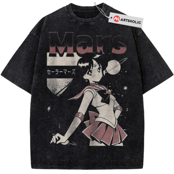 Rei Hino Shirt, Sailor Mars Shirt, Sailor Moon Shirt, Anime Shirt, Vintage T-Shirt
