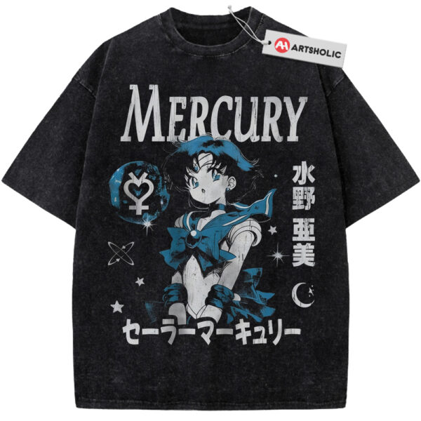 Ami Mizuno Shirt, Sailor Mercury Shirt, Sailor Moon Shirt, Anime Shirt, Vintage Tee