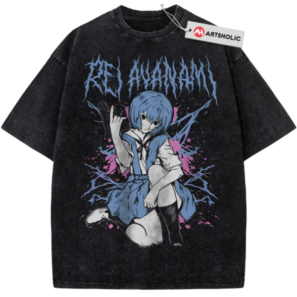 Rei Ayanami Shirt, Anime Shirt, Vintage Tee