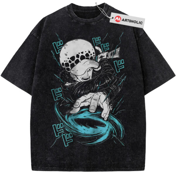 Trafalgar D Water Law Shirt, One Piece Shirt, Anime Shirt, Vintage T-Shirt