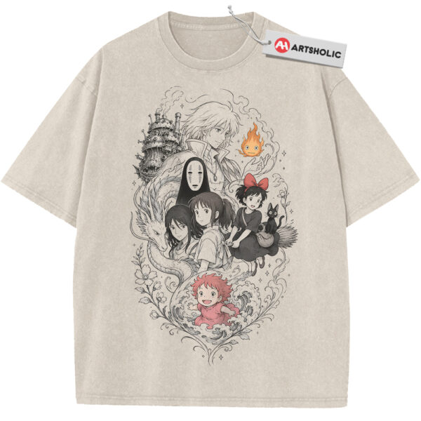 Studio Ghibli Shirt, Anime Shirt, Vintage Tee