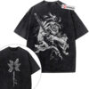 Kokushibo Shirt, Demon Slayer Shirt, Anime Shirt, Vintage T-Shirt 2-Sided