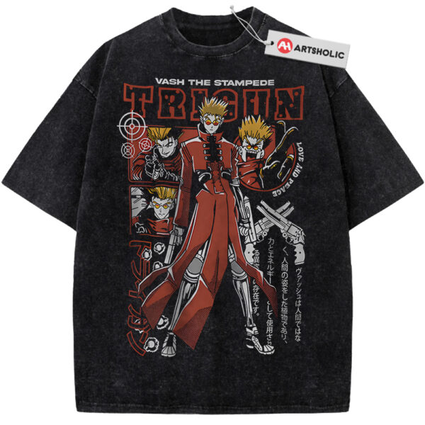 Vash the Stampede Shirt, Trigun Shirt, Anime Shirt, Vintage T-Shirt