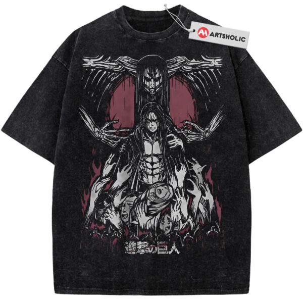 Eren Yeager Shirt, Attack on Titan Shirt, AOT Shirt, Anime Shirt, Vintage Tee