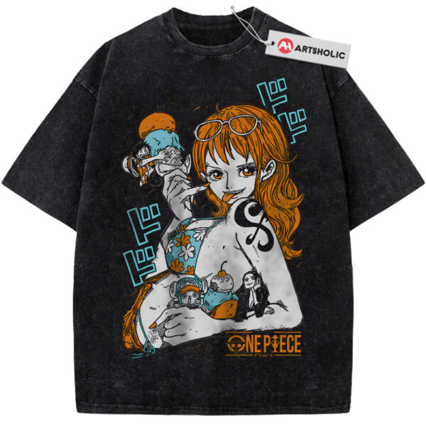 Nami Shirt, One Piece Shirt, Anime Shirt, Vintage Tee