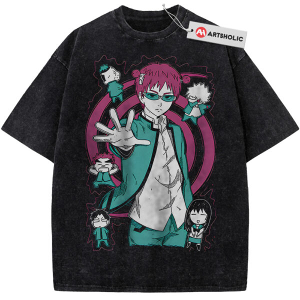 Saiki Kusuo Shirt, The Disastrous Life of Saiki K Shirt, Anime Shirt, Vintage Tee