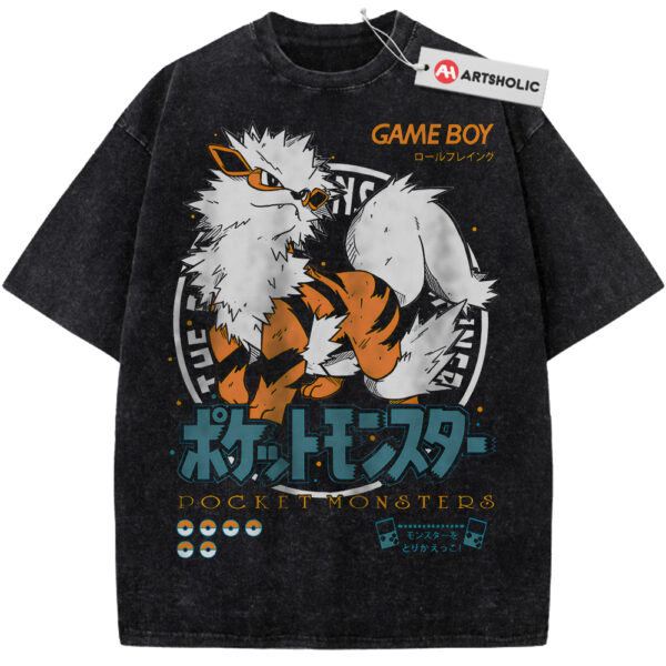 Arcanine Shirt, Pokemon Shirt, Anime Shirt, Vintage Tee