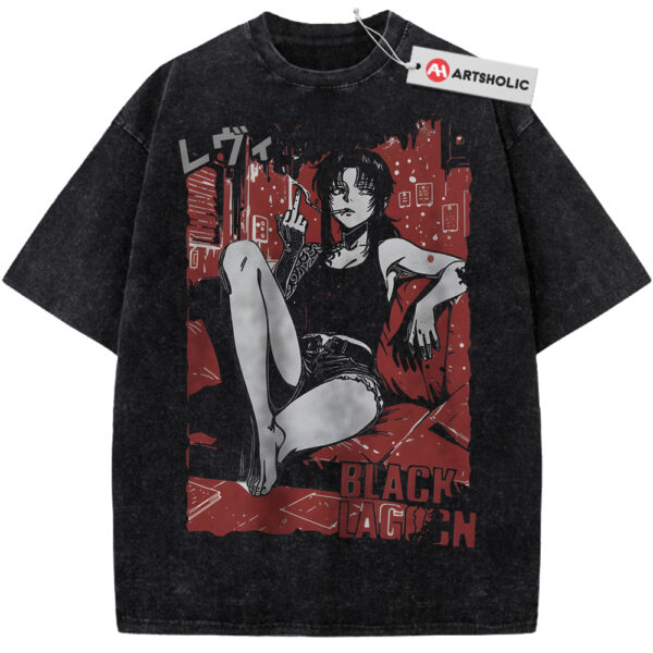 Revy Shirt, Black Lagoon Shirt, Anime Shirt, Vintage T-Shirt