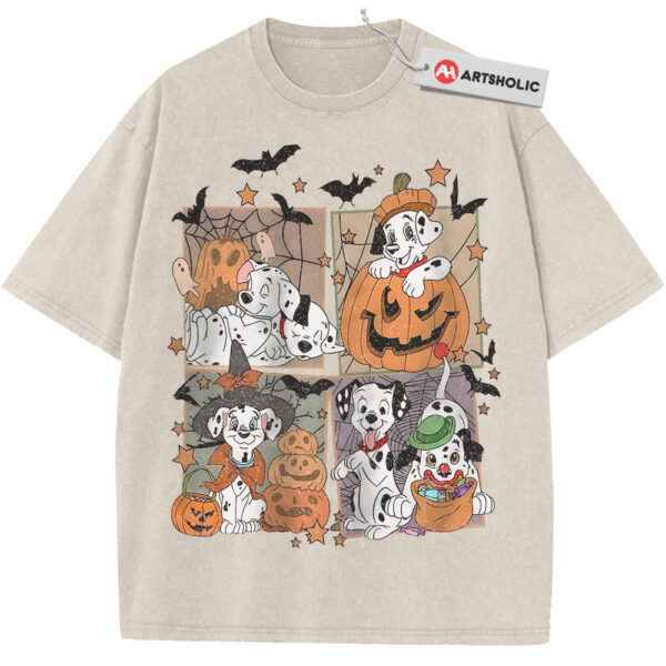 101 Dalmatians Shirt, Halloween Shirt, Disney Shirt, Animated Shirt, Vintage T-Shirt