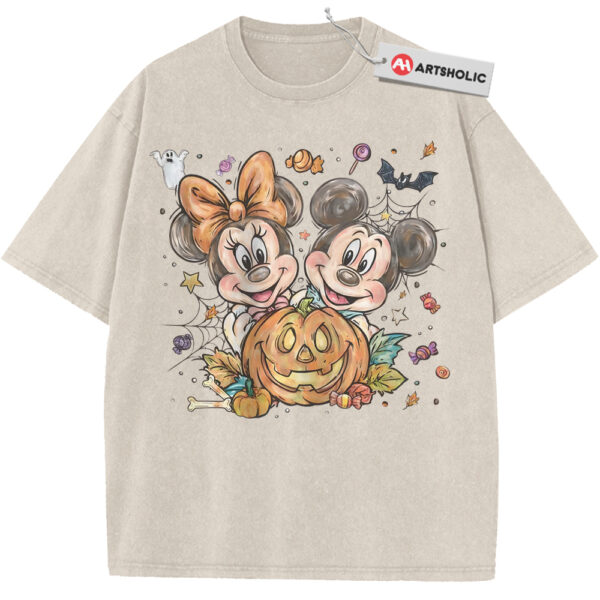 Mickey Mouse Shirt, Minnie Mouse Shirt, Halloween Shirt, Disney Shirt, Animated Shirt, Vintage Tee